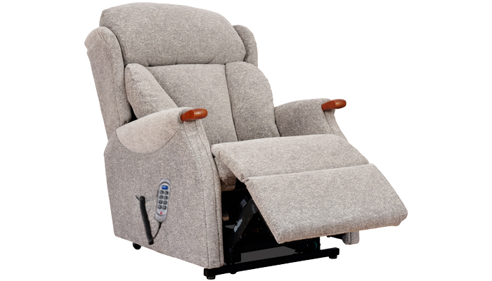 Canterbury Petite Cloud Zero Riser Recliner Part Reclined