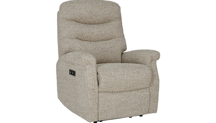 Manual Recliner in A Closed Position