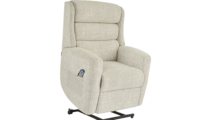 Somersby Grande Size Cloud Zero Riser Recliner in Raised Position